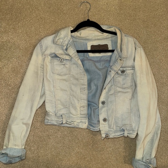 Wallflower Jackets & Blazers - Wallflower Light Wash Jean Jacket